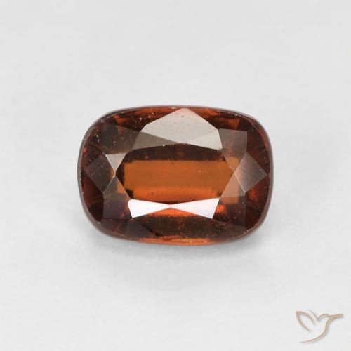 Grenat Hessonite Orange moyen naturelle Coussin, 1.43 ct, VS