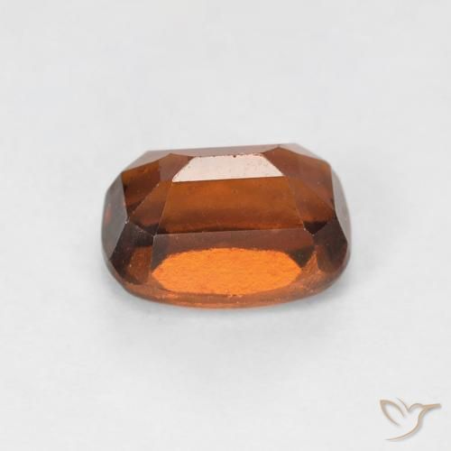 Grenat Hessonite Orange moyen naturelle Coussin, 1.43 ct, VS
