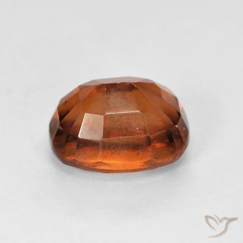 Grenat Hessonite Orange foncé naturelle Coussin, 2.42 ct, VS-SI