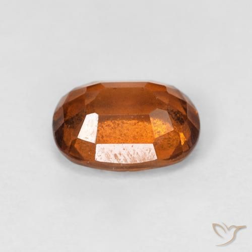 Grenat Hessonite Orange moyen naturelle Coussin, 1.86 ct, VS-SI