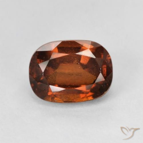 Grenat Hessonite Orange moyen naturelle Coussin, 2.32 ct, VVS-VS
