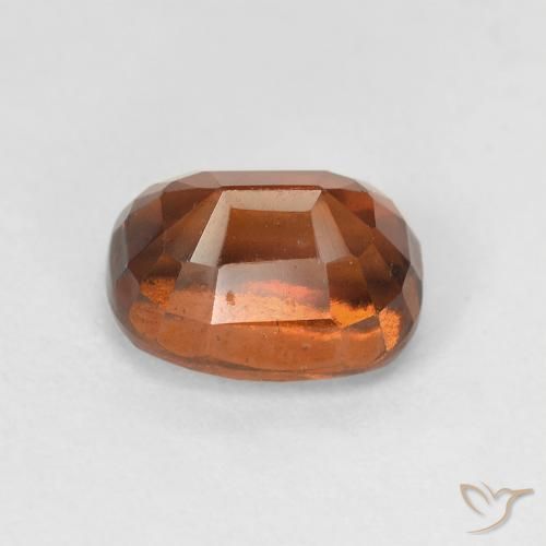 Grenat Hessonite Orange moyen naturelle Coussin, 2.32 ct, VVS-VS
