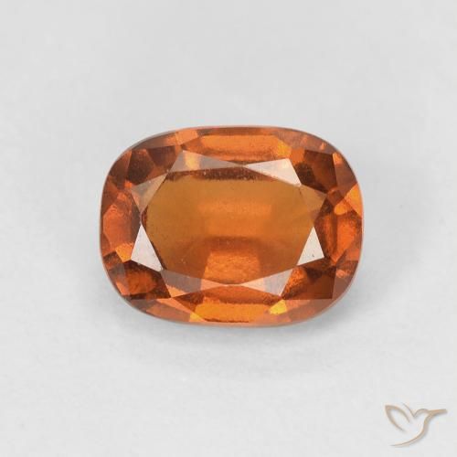 1.83ct Naturel Medium Dark-Orange Grenat Hessonite, Coussin, VVS-VS