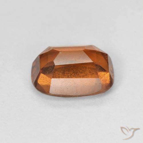Grenat Hessonite Orange moyen naturelle Coussin, 1.82 ct, VVS-VS