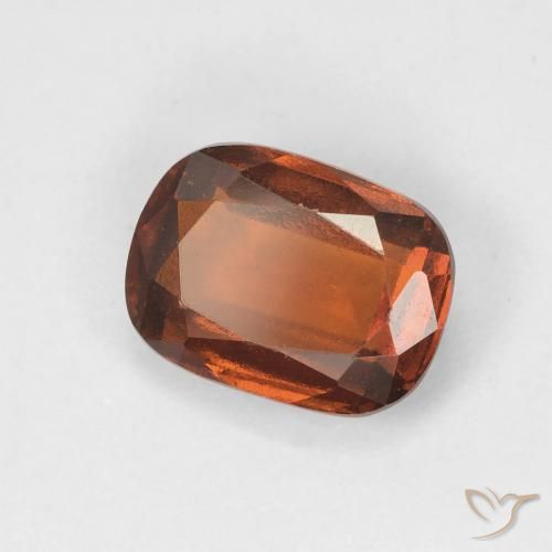 Grenat Hessonite Orange moyen naturelle Coussin, 1.75 ct, VVS-VS