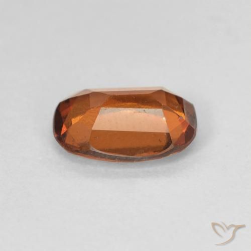 Grenat Hessonite Orange moyen naturelle Coussin, 1.42 ct, VVS-VS