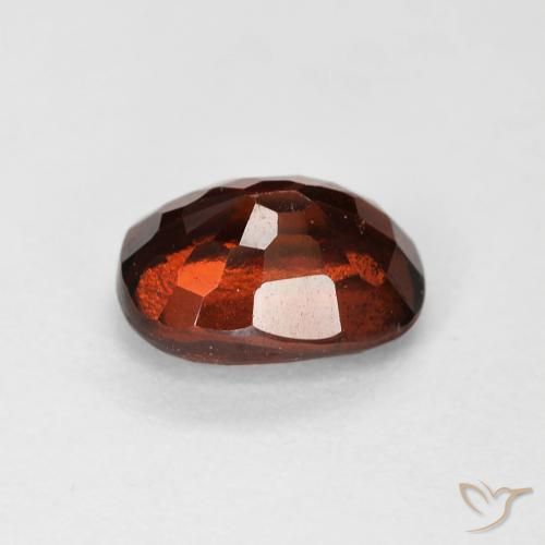 Grenat Hessonite Rouge foncé naturelle Coussin, 1.86 ct, VS