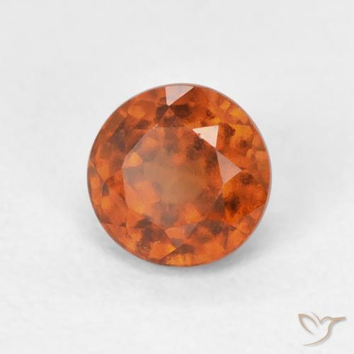 Grenat Hessonite Ambre orange naturelle Tour, 1.02 ct, VVS-VS