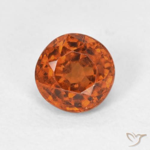 Grenat Hessonite Ambre orange naturelle Tour, 1.00 ct, VVS-VS