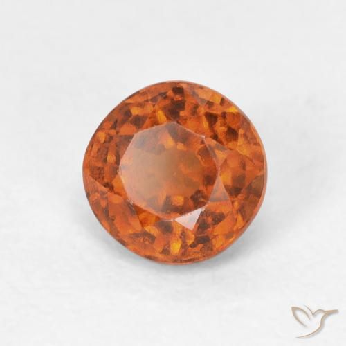 Grenat Hessonite Ambre orange naturelle Tour, 1.00 ct, VVS-VS