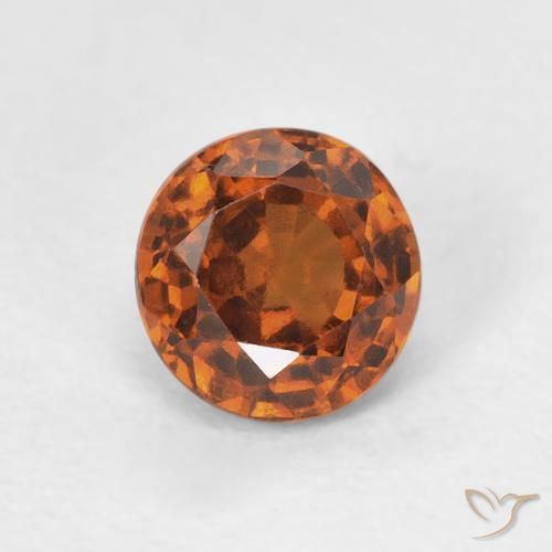 Grenat Hessonite Orange foncé naturelle Tour, 1.02 ct, VVS-VS