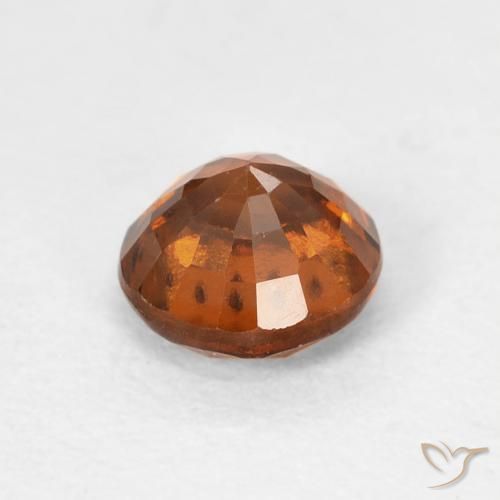 Grenat Hessonite Orange foncé naturelle Tour, 1.02 ct, VVS-VS