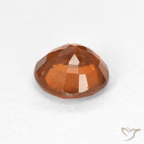 Grenat Hessonite Ambre orange naturelle Tour, 0.86 ct, VVS-VS