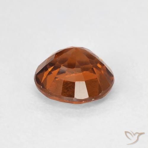 Grenat Hessonite Medium Dark-Orange naturelle Tour, 0.95 ct, VVS-VS