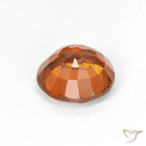 Grenat Hessonite Orange rougeâtre naturelle Tour, 0.92 ct, VS