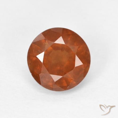 Grenat Hessonite Orange foncé naturelle Tour, 0.91 ct, VS