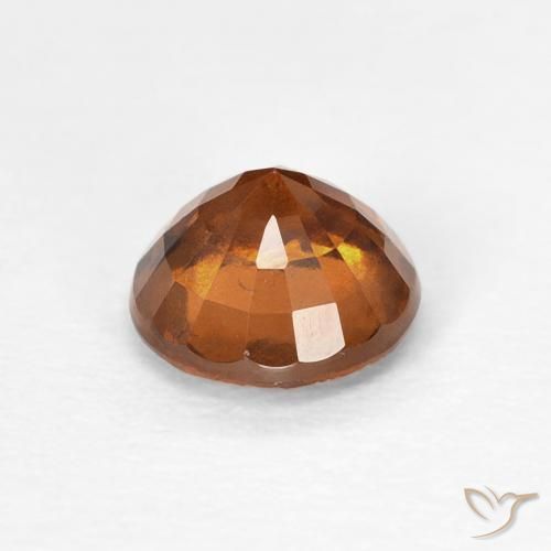 Grenat Hessonite Orange foncé naturelle Tour, 0.91 ct, VS