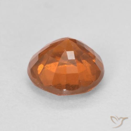 Grenat Hessonite Orange foncé naturelle Tour, 0.86 ct, VVS-VS