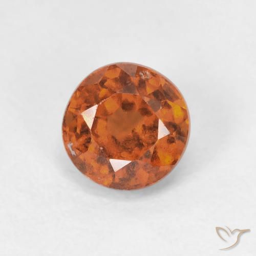 Grenat Hessonite Orange foncé naturelle Tour, 1.10 ct, VS