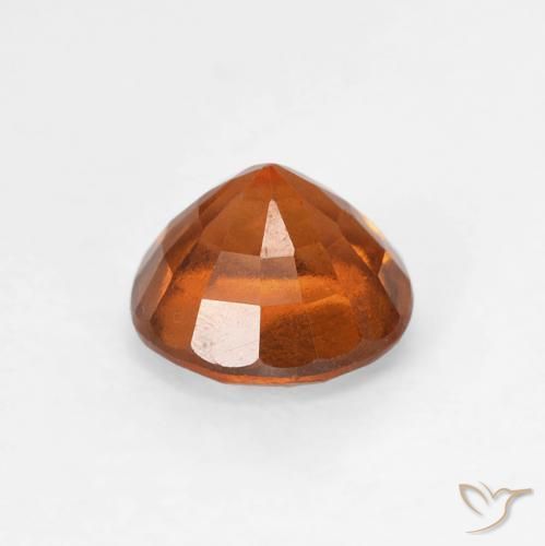 Grenat Hessonite Orange foncé naturelle Tour, 1.01 ct, VS