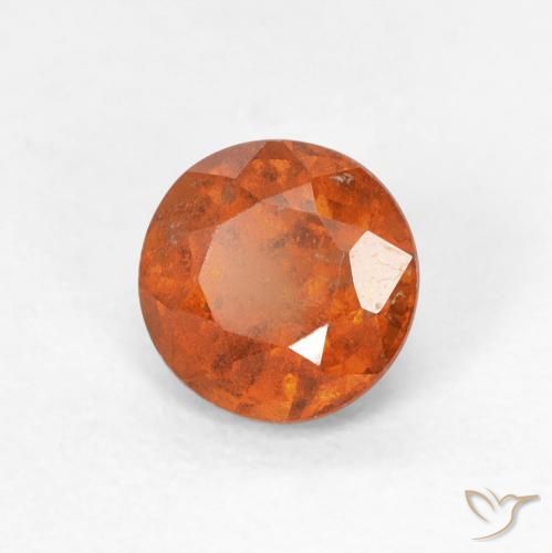 Grenat Hessonite Orange moyen naturelle Tour, 0.92 ct, VS