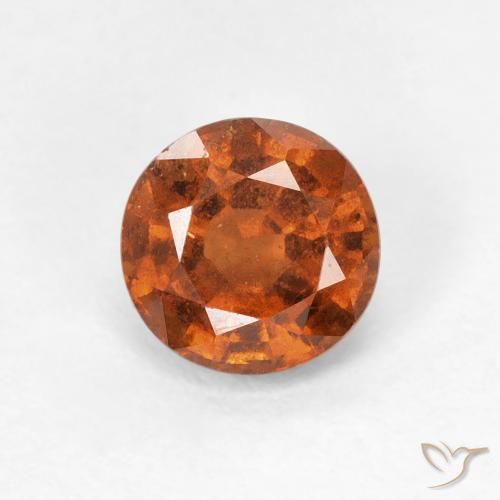 Grenat Hessonite Orange foncé naturelle Tour, 1.06 ct, VS