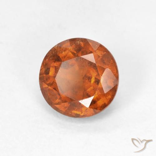 Grenat Hessonite Orange foncé naturelle Tour, 1.06 ct, VS