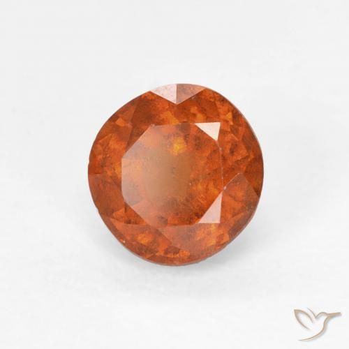 Grenat Hessonite Orange foncé naturelle Tour, 1.04 ct, VS
