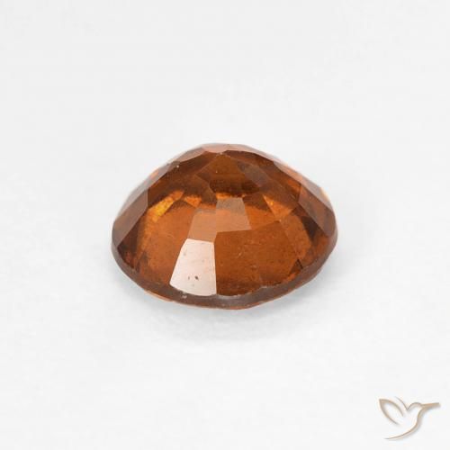 Grenat Hessonite Orange foncé naturelle Tour, 0.81 ct, VS