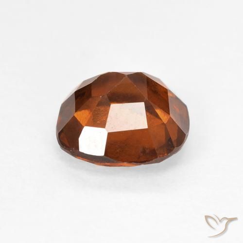 Grenat Hessonite Ambre orange naturelle Coussin, 1.79 ct, VS