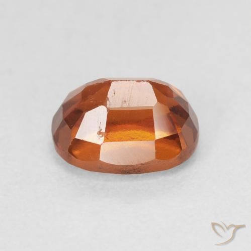 Grenat Hessonite Orange feu naturelle Coussin, 2.08 ct, VS-SI