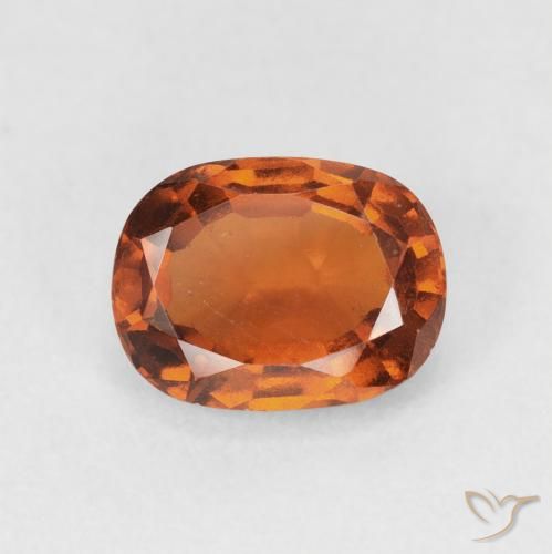 1.83ct Naturel Orange rougeâtre Grenat Hessonite, Coussin, VS-SI