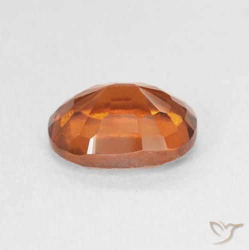 Grenat Hessonite Orange rougeâtre naturelle Coussin, 1.83 ct, VS-SI