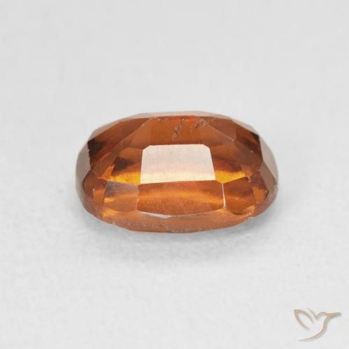 Grenat Hessonite Orange foncé naturelle Coussin, 2.01 ct, VS-SI