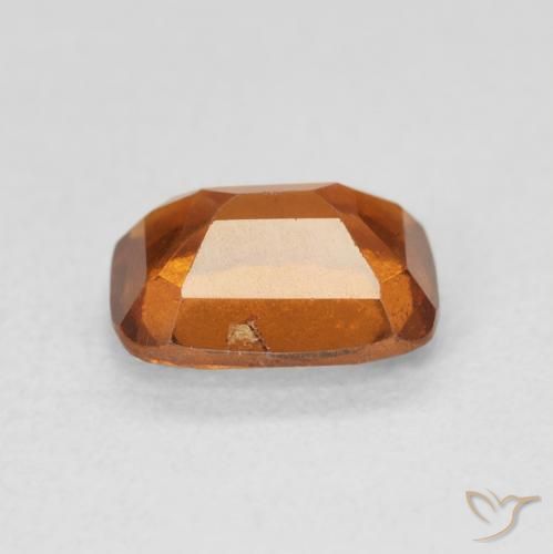 Grenat Hessonite Orange foncé naturelle Coussin, 2.04 ct, VS-SI