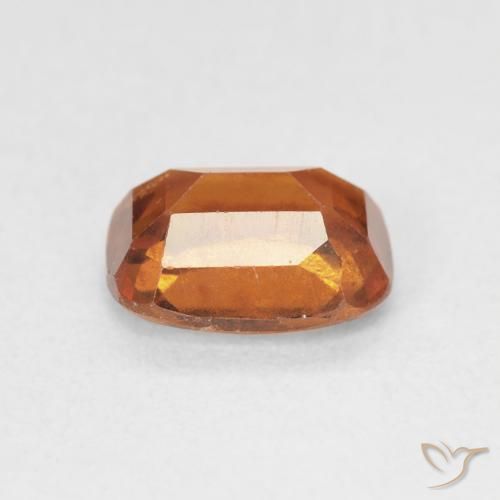 Grenat Hessonite Orange foncé naturelle Coussin, 1.81 ct, VS