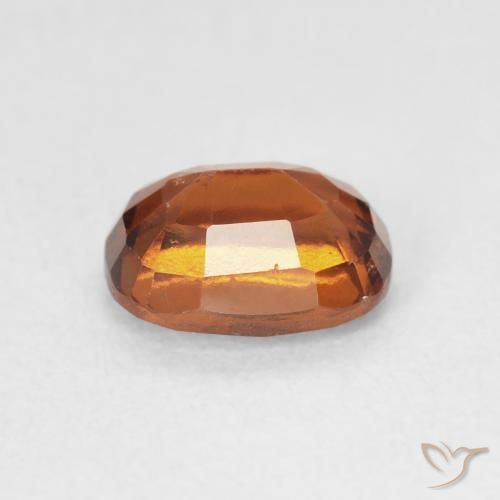 Grenat Hessonite Orange foncé naturelle Coussin, 1.88 ct, VS
