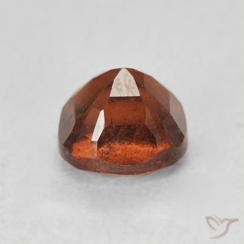 Grenat Hessonite Orange rougeâtre naturelle Coussin, 0.99 ct, VS