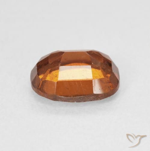 Grenat Hessonite Orange foncé naturelle Coussin, 1.85 ct, VS-SI