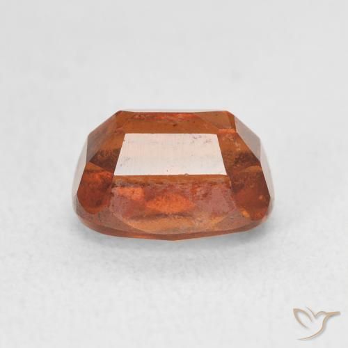 Grenat Hessonite Ambre orange naturelle Coussin, 2.51 ct, VS