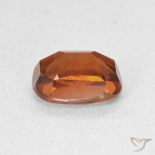 Grenat Hessonite Orange feu naturelle Coussin, 1.99 ct, VS