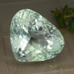 Hiddenite Vert clair naturelle En forme de poire, 53,16 ct, VS
