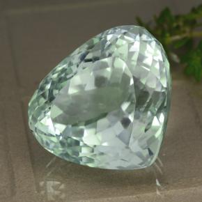 Hiddenite Vert clair naturelle En forme de poire, 53,16 ct, VS