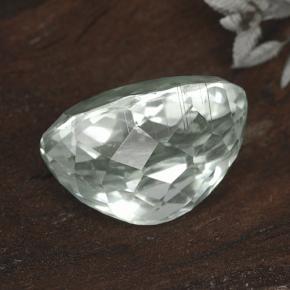 Hiddenite Blanc clair verdâtre naturelle Coupe ovale, 12.01 ct, VS