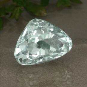 Hiddenite Vert clair naturelle En forme de poire, 6.00 ct, VS