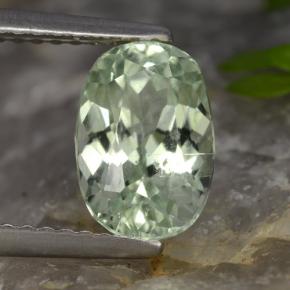 Hiddenite Vert clair naturelle Coupe ovale, 2.31 ct, VS
