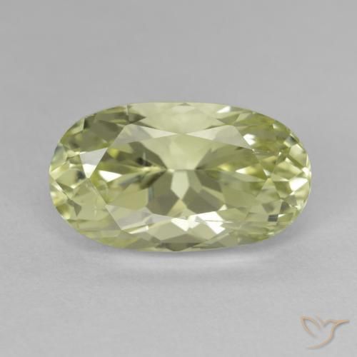 9.83ct Naturel Vert clair Hiddenite, ovale, VS-SI
