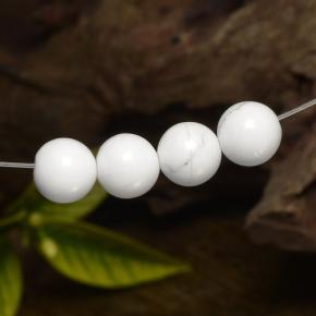 Achetez naturel 14,65ct blanc multicolore howlite gems, sphère / boule, en provenance états unis chez gemselect. en stock, livraison internationale!