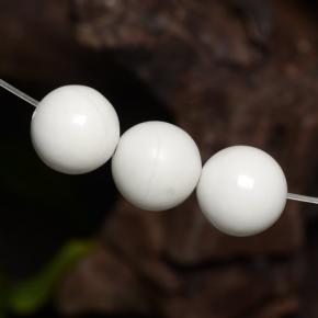 Achetez naturel 14,13ct blanc howlite gems, sphère / boule, en provenance états unis chez gemselect. en stock, livraison internationale!