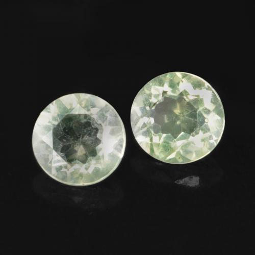Achetez naturel 0.19ct Vert clair Opale hyalite gems, Coupe roude, En provenance Mexique chez GemSelect. En stock, livraison internationale!
